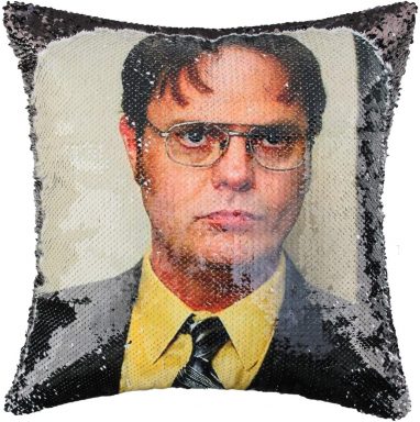 best gifts for coworkers dwight schrute pillow