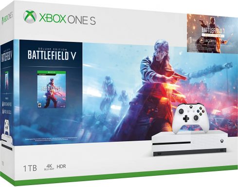 gifts for gamers xbox one s battlefield v bundle