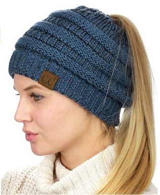 christmas gifts for women ponytail beanie