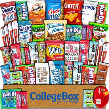 gift ideas college student snack box