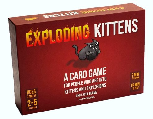 unique products exploding kittens card game