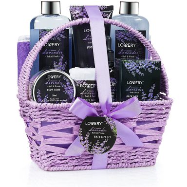unique products home spa gift basket