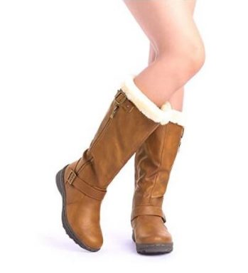 unique products knee high boots