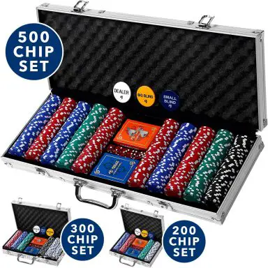 unique products poker chip set