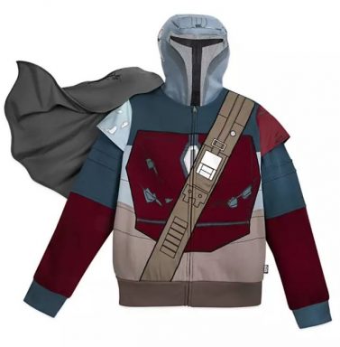 unique products mandalorian zip up hoodie