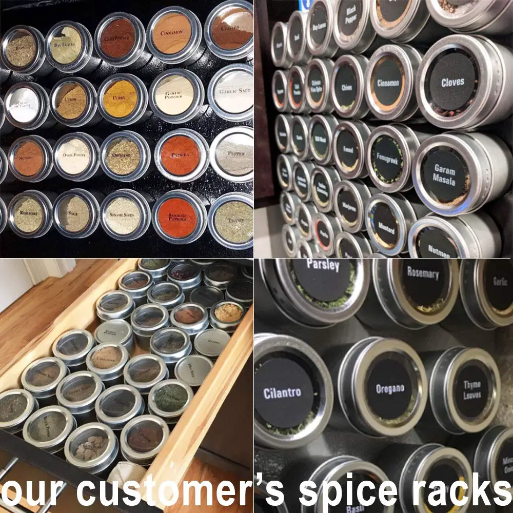 unique products magnetic spice tins