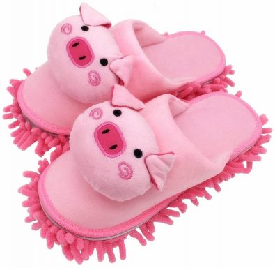springtime dusting slippers