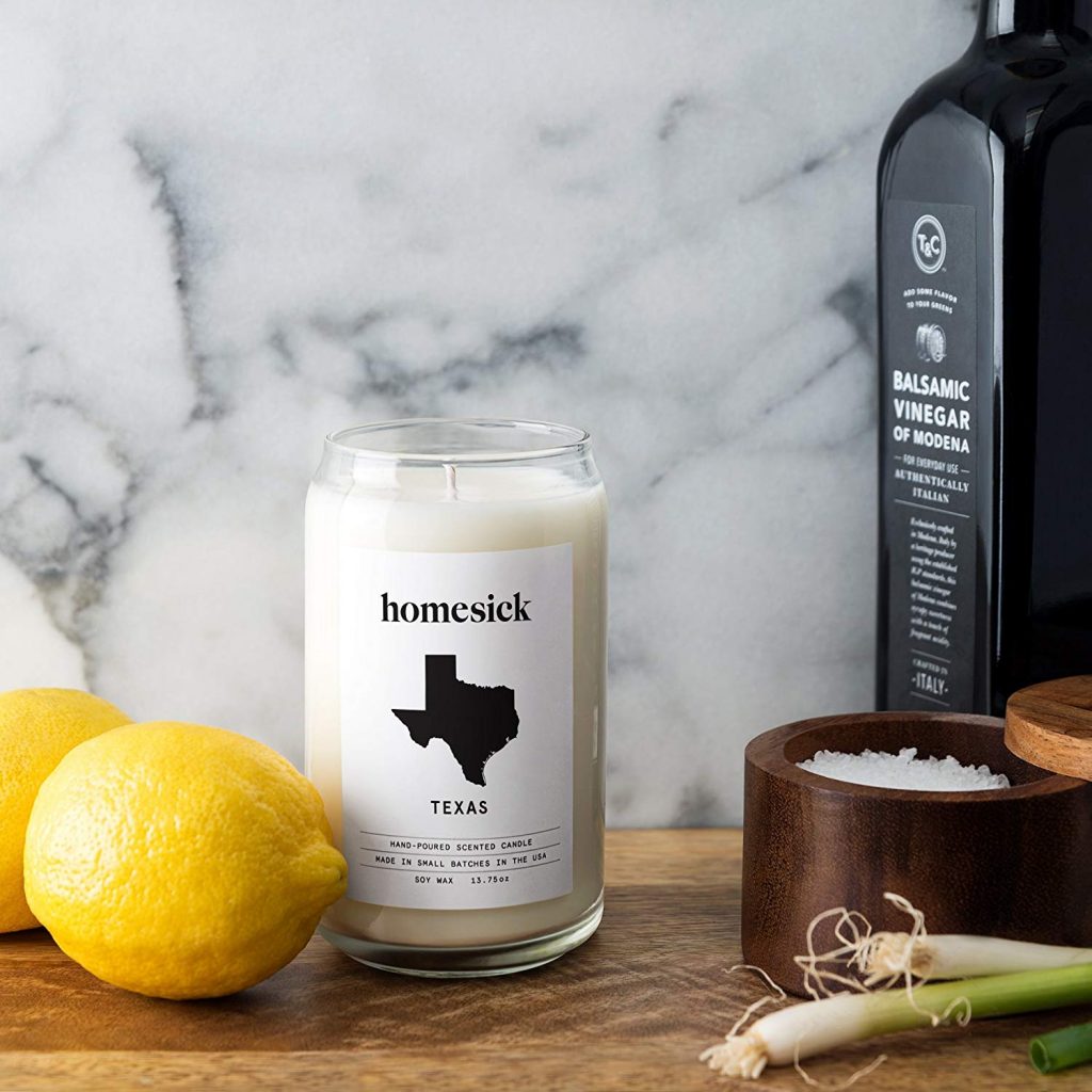 unique products homesick scented candle