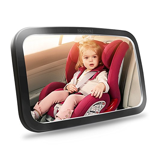 Car Seat Mirror Baby and Child Safety Mirror with Wide View Yinz Buy