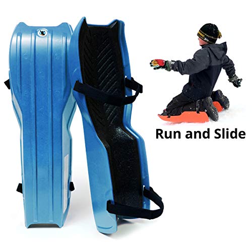 sled legs wearable snow sleds to run and slide yinzbuy