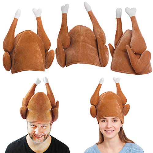 thanksgiving hats 3 pack turkey hats