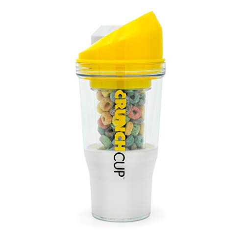 crunch cup breakfast cereal cup portable and easy to use yinzbuy