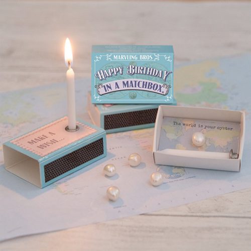 happy birthday matchbox and candle yinzbuy