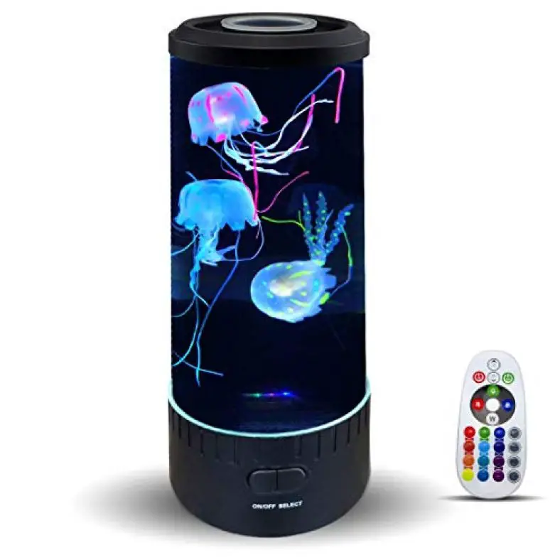 Jellyfish Lava Lamp - Unique Ocean Lamp and Night Light - Yinz Buy