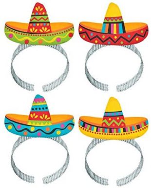 mexican celebration sombrero headband