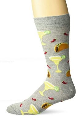 mexican celebration taco socks
