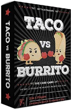 mexican celebration taco vs burrito game