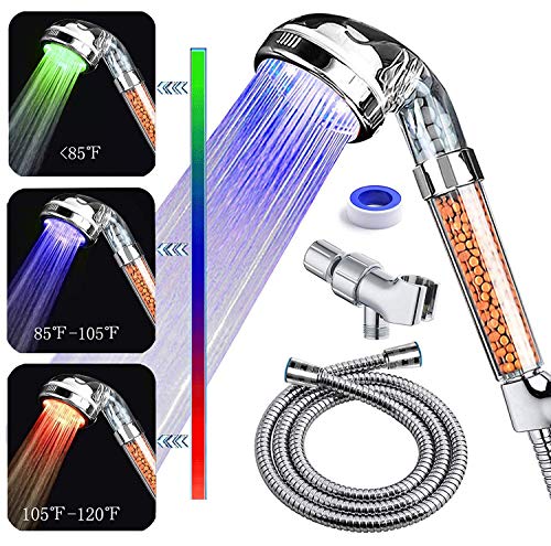 led shower head