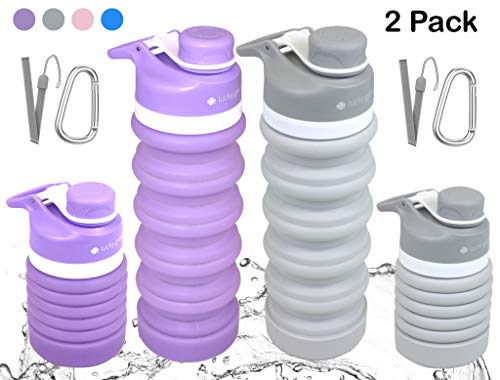 collapsible water bottle for on the go hydration yinzbuy