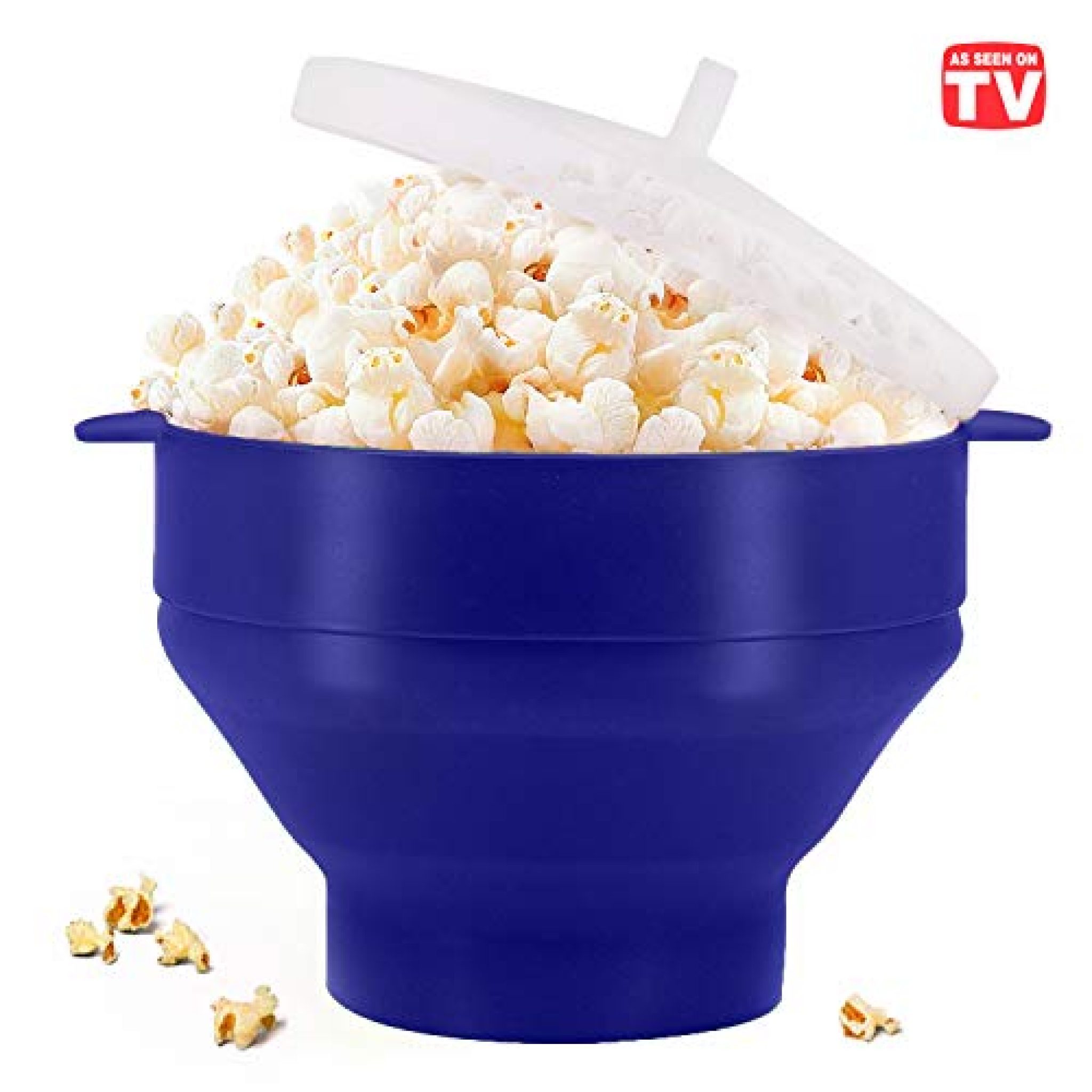 Microwave Popcorn Popper Collapsible Silicone Bowl Yinz Buy 