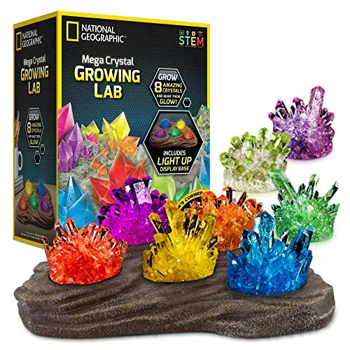 national geographic crystal growing chamber lab earth and science kit yinzbuy