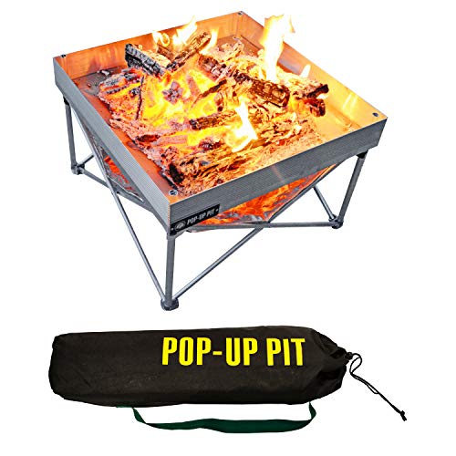 pop up pit with heat shield yinzbuy