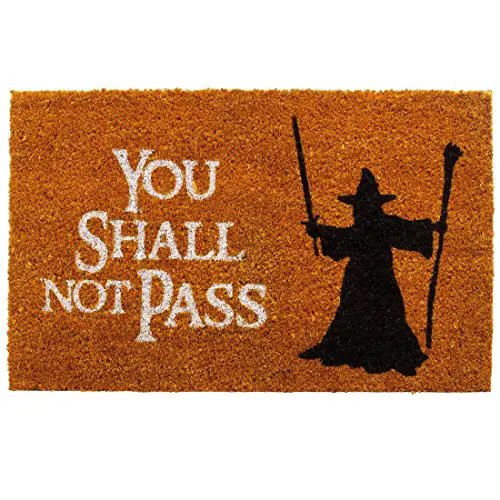 lord of the rings doormat