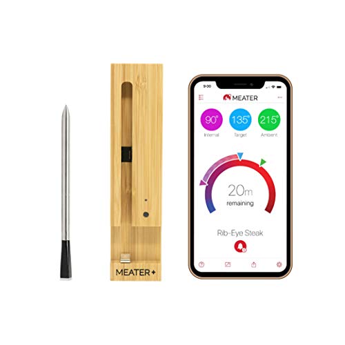 meater plus bluetooth wireless meat thermometer