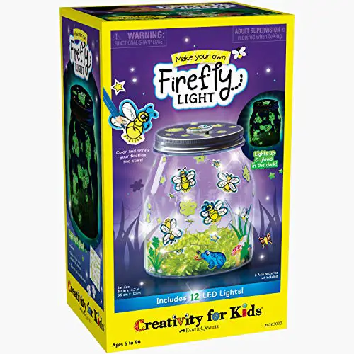 firefly light diy craft jar yinzbuy