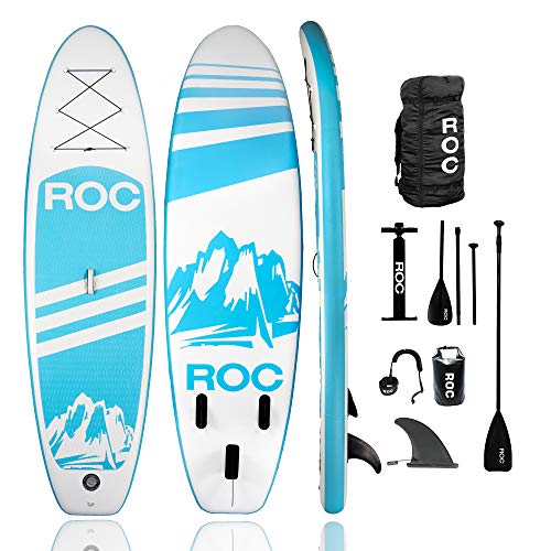 inflatable paddle board roc sup