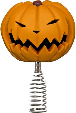 decorate a halloween tree jack o lantern tree topper