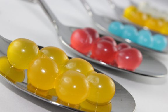 molecular gastronomy spherification technique beads
