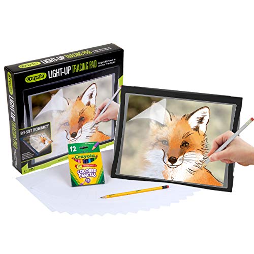 Crayola Light Up Tracing Pad - Teach Yourself to Draw - Yinz Buy