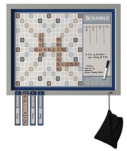 magnetic scrabble wall mounted board game and message white board yinzbuy