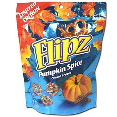 flipz pumpkin spice pretzel products