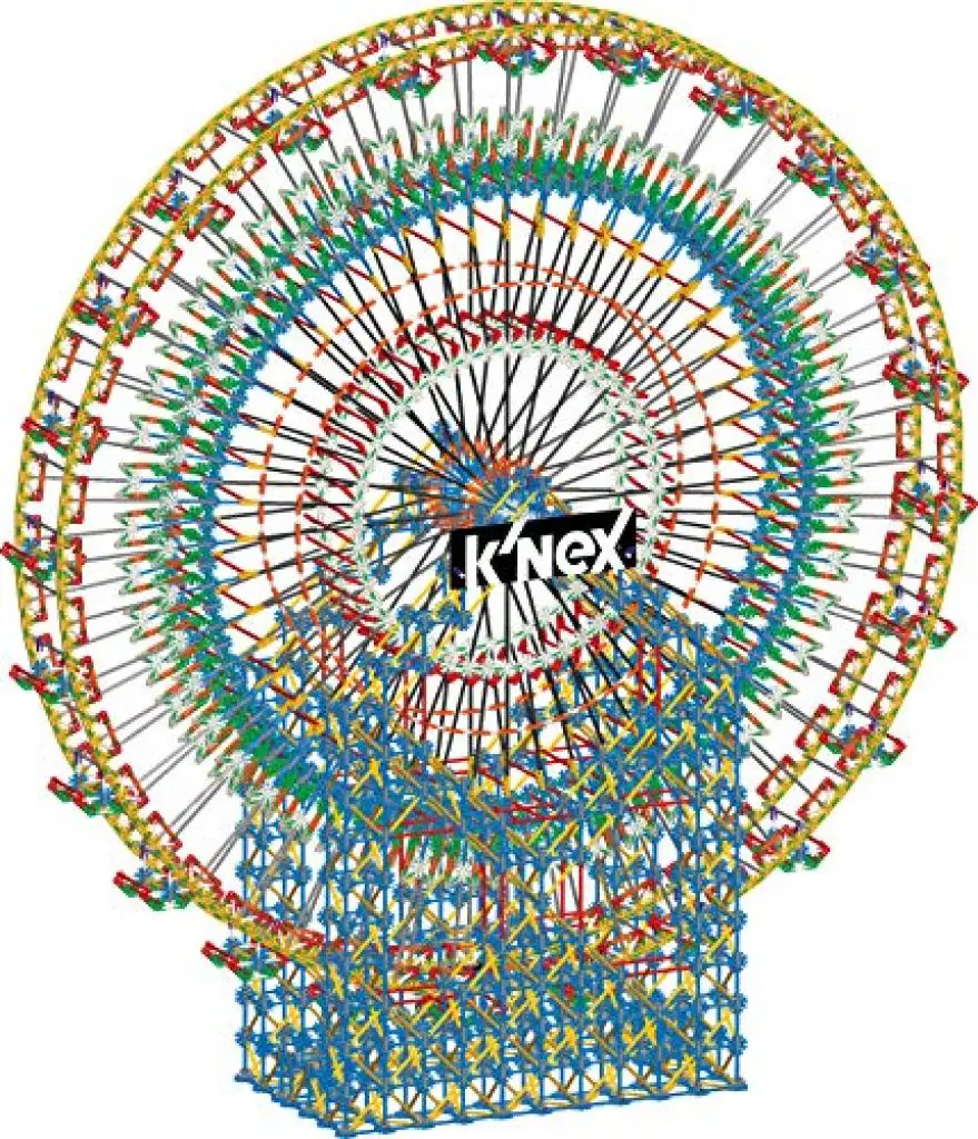 knex giant roller coaster