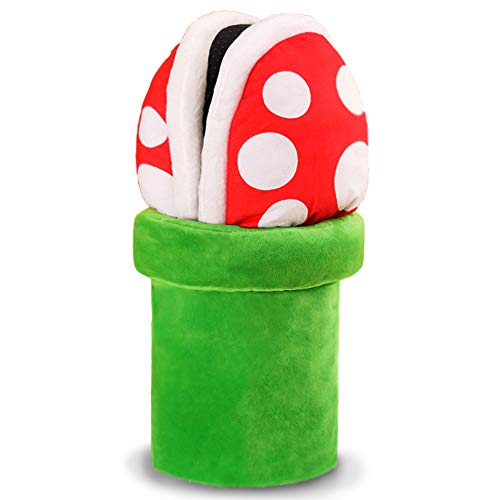 piranha plant slippers nintendo super mario warp pipe footwear yinzbuy