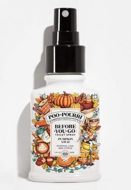 poo pourri pumpkin chai scent toilet spray