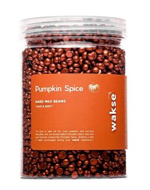 pumpkin spice hard wax beans