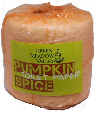 pumpkin spice toilet paper