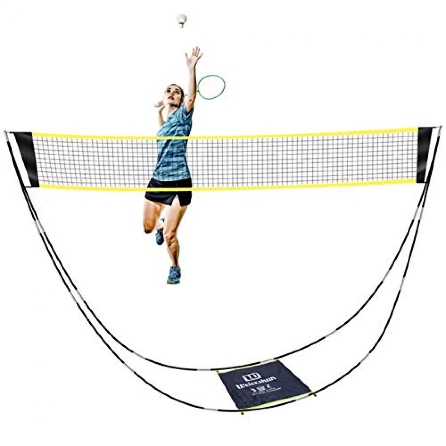 Portable Badminton Net Perfect For The Lawn Park Or Beach Yinz Buy