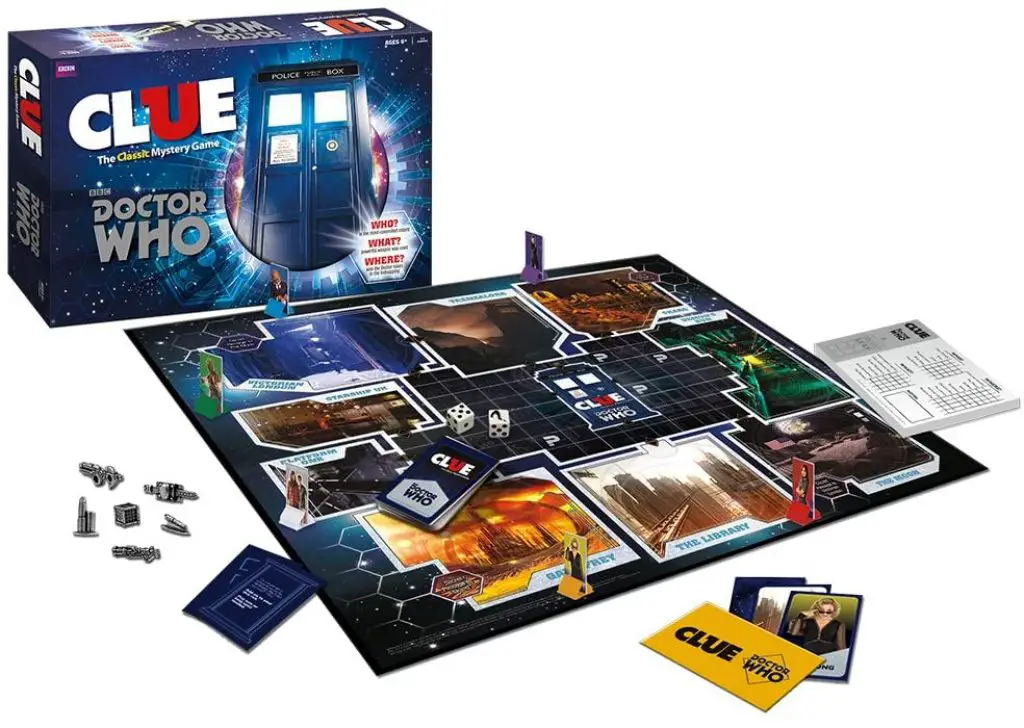 doctor who clue scifi tv series themed board game yinzbuy