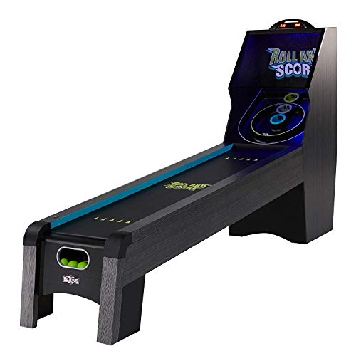 hall of games roll and score skee ball table for home arcades yinzbuy