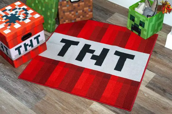 how to decorate a minecraft bedroom tnt area rug yinzbuy