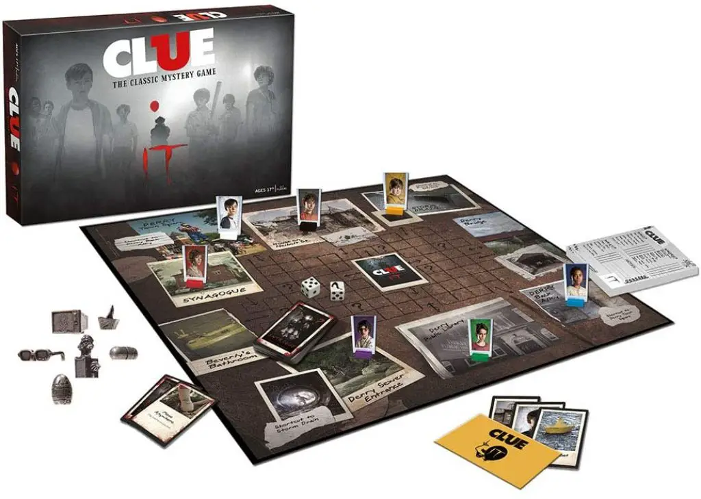 it clue movie themed board game yinzbuy