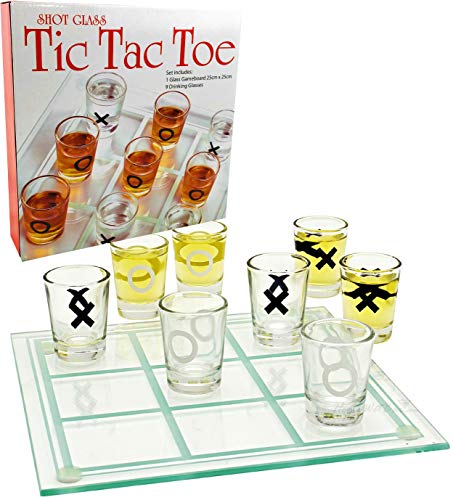 tic tac toe drinking game matty's toy store glass shot glass set and board yinzbuy