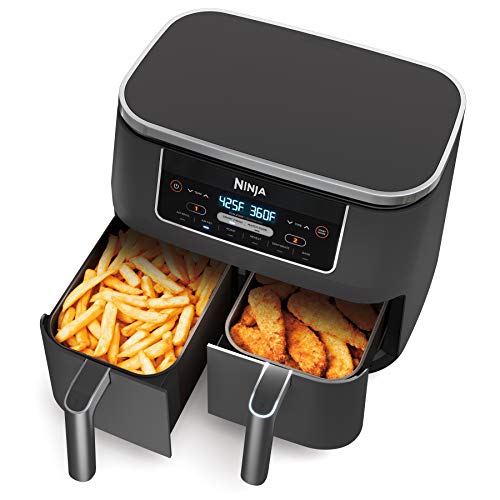 ninja foodi air fryer 8 qt dualzone basket air fryer dz201 yinzbuy