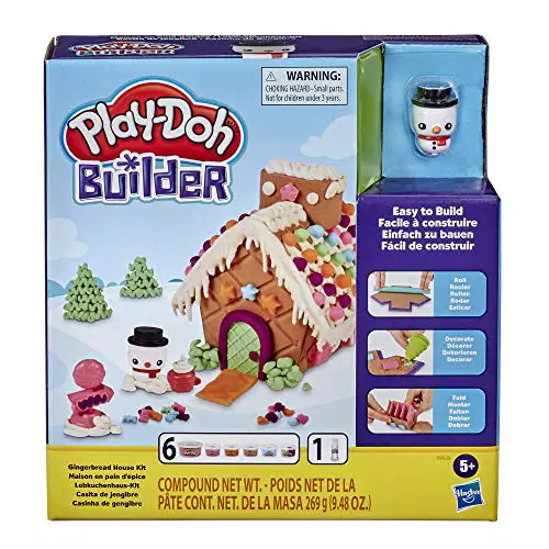play-doh builder gingerbread house kit diy fun for children yinzbuy