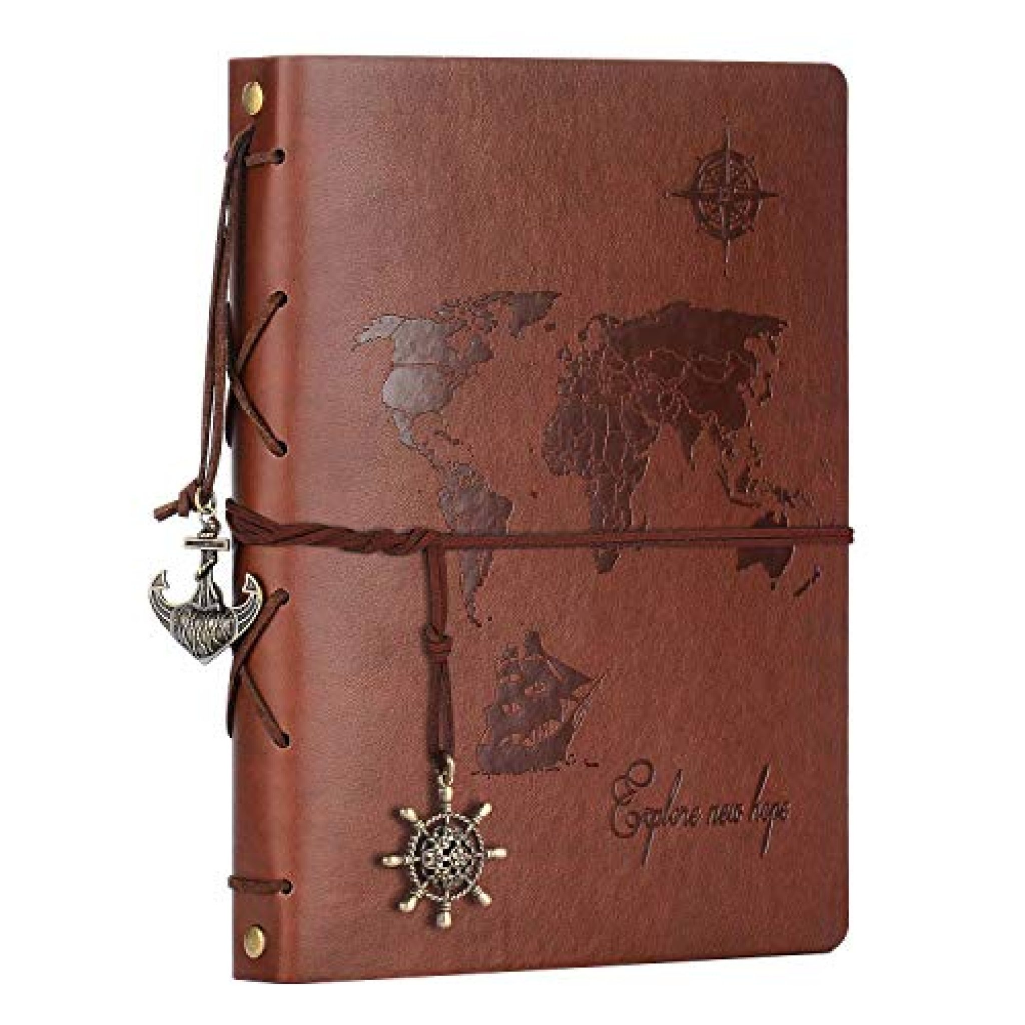 leather travel journal