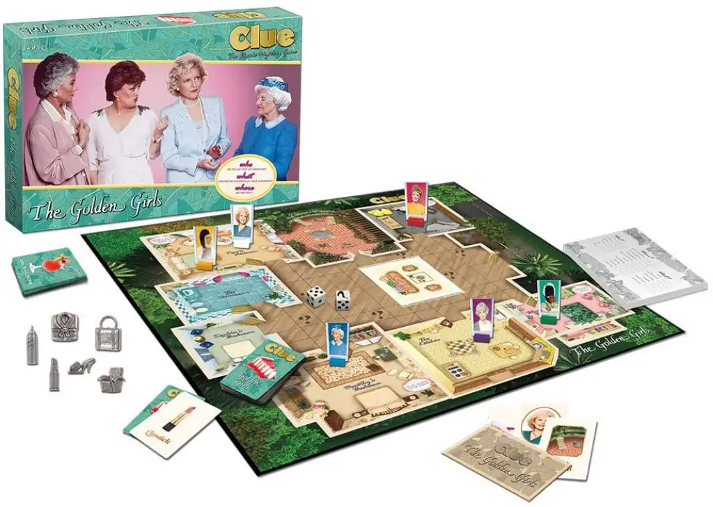 the golden girls clue comedy tv series usaopoly themed board game yinzbuy